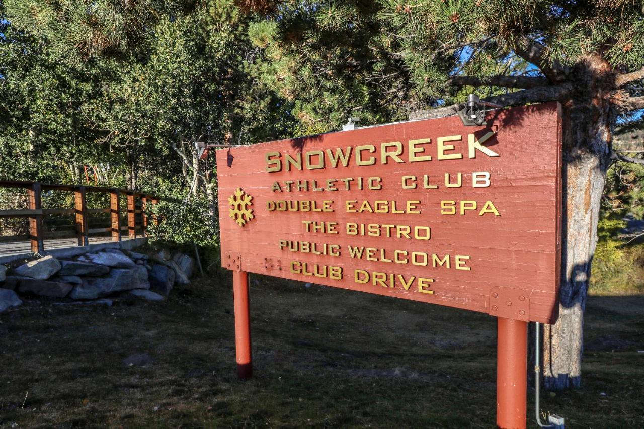 Juniper Springs Lodge #539 Condo Mammoth Lakes Bagian luar foto